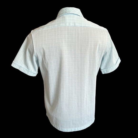 Vintage IOLANI Hawaiian Aloha Shirt Covered Buttons Pineapple fits small - Picture 4 of 9